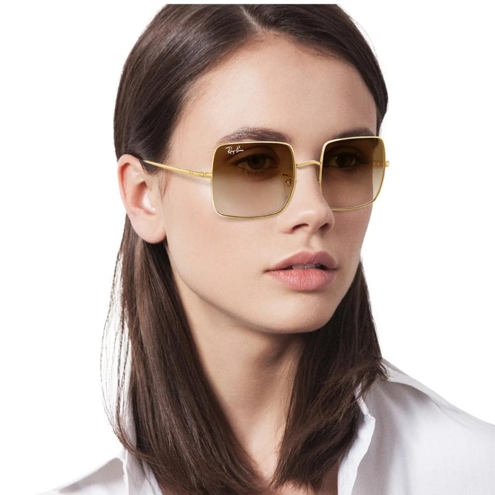 RAY-BAN 54mm Gradient Square Sunglasses